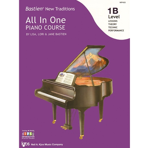 Bastien New Traditions - All in One Piano Course: 1B Level