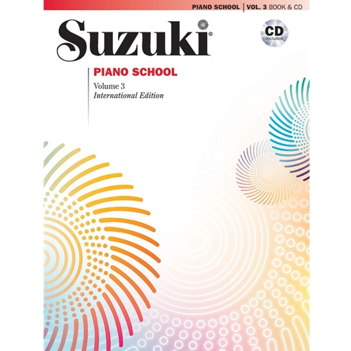 Suzuki Piano School, Volume 3 w/CD