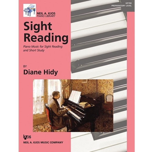 Kjos Piano Library, Sight Reading Book, Preparatory Level
