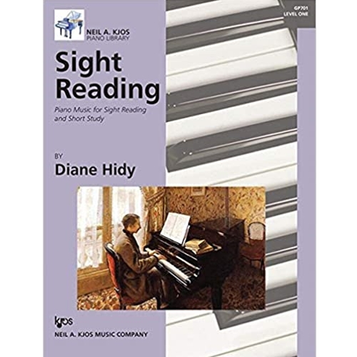 Kjos Piano Library, Sight Reading Book, Level 1
