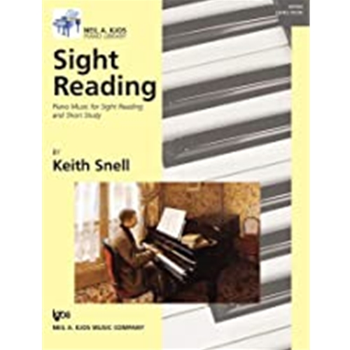 Kjos Piano Library, Sight Reading Book, Level 4