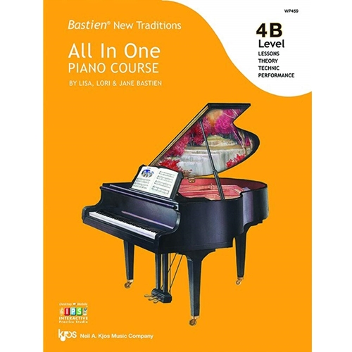 Bastien New Traditions: All in One Piano Course - 4B