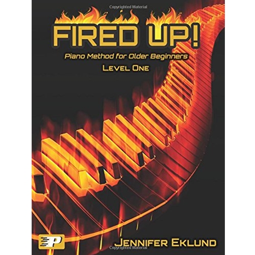Piano Pronto Fired Up! Method for Older Beginners Level One