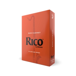 Rico Bass Clarinet Reeds - Box of 10