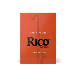 Rico Bass Clarinet Reeds Box of 10