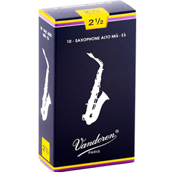 V25 Vandoren Alto Saxophone Reeds - Box of 10