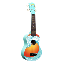 Amahi DDUK9 Ocean Ukulele
