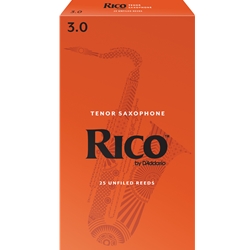 Rico Tenor Saxophone Reeds 3.0 - Box of 25