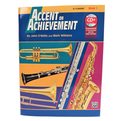 Accent on Achievement Book 1- Clarinet