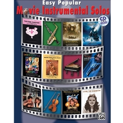 Easy Popular Movie Instrumental Solos - Alto Saxophone