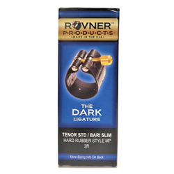 Rovner Tenor/Bari Slim Sax Ligature - Dark