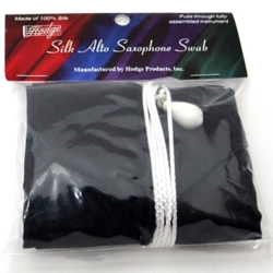 Hodge Alto Sax Silk Swab - Black