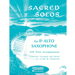Sacred Solos for Alto Saxophone and Piano