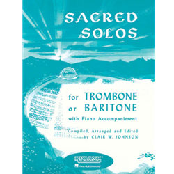 Sacred Solos for Trombone / Baritone BC and Piano