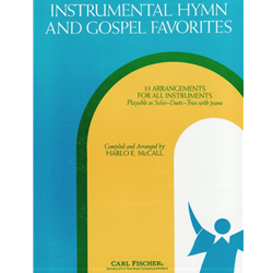 Instrumental Hymn and Gospel Favorites - Alto Saxophone / Baritone Saxophone