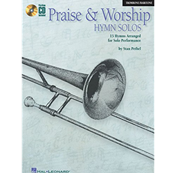 Praise & Worship Hymn Solos - Trombone / Baritone BC with CD