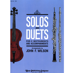 Solos and Duets for C Instruments and Accompaniments, Volume 1