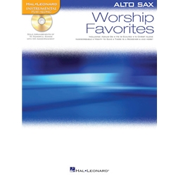 Worship Favorites with CD - Alto Saxophone