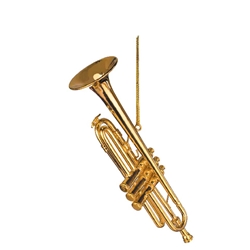 Trumpet Ornament 2.5"