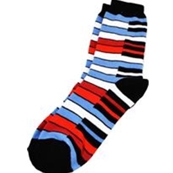 Keyboard Socks - Blue Rainbow