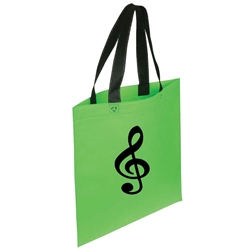 Clef Bag - Lime Green