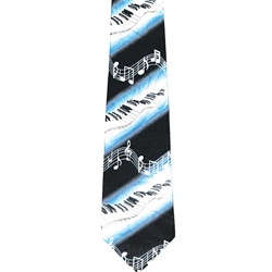 Wavy Keyboard Tie
