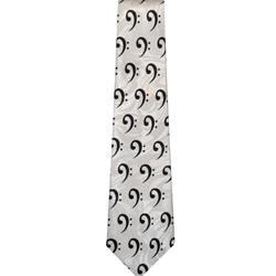 Bass Clef Tie