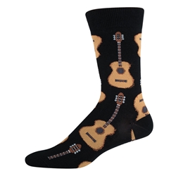 Acoustic Guitar Socks - Mens