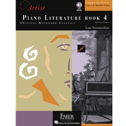 The Developing Artist Piano Literature 4 w/ Online Audio
(MMTA 2024 Intermediate B - Presto from Sonata in C Minor & Sonatina in A Minor)