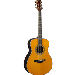 Yamaha LS-TA Transacoustic Small Body Acoustic Electric Guitar w/ Hard Bag - Vintage Tint