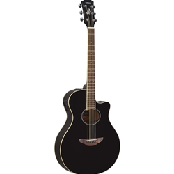 Yamaha APX600 Thinline Cutaway Acoustic Electric Guitar - Black