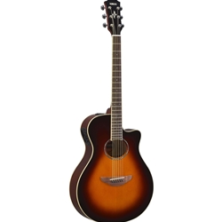 Yamaha APX600 Thinline Cutaway Acoustic Electric Guitar - Old Violin Sunburst