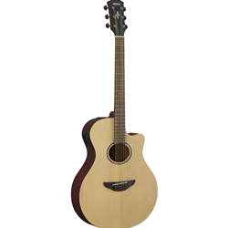 Yamaha APX600M Thinline Cutaway Acoustic Electric Guitar -  Matte Natural Satin
