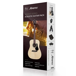 Alvarez RD26S-AGP Acoustic Guitar Pack, Dreadnought - Natural