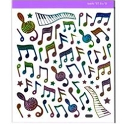 Rainbow Notes Stickers