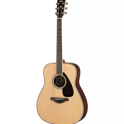 Yamaha FG830 Dreadnought Acoustic Guitar - Natural