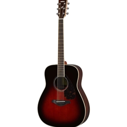 Yamaha FG830 Dreadnought Acoustic Guitar - Tobacco Brown Sunburst