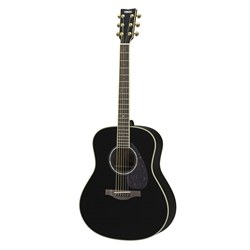 Yamaha LL6 Jumbo Dreadnought ARE Acoustic/Electric Guitar - Black