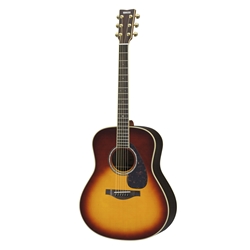 Yamaha LL6 Jumbo Dreadnought ARE Acoustic/Electric Guitar - Brown Sunburst