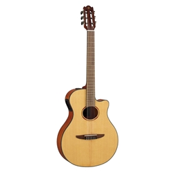 Yamaha NTX1-NT Nylon String Classical Cutaway Acoustic Electric Guitar - Natural