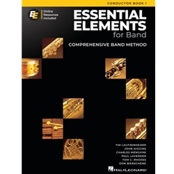 Essential Elements for Band - Conductor Book