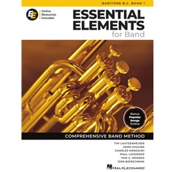Essential Elements for Band Book 1 - Baritone - Euphonium BC