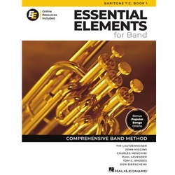 Essential Elements for Band Book 1 - Baritone - Euphonium TC