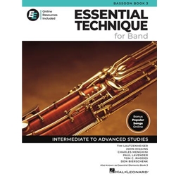 Essential Elements for Band Book 3 - Bassoon
