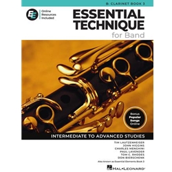 Essential Elements for Band Book 3 - Clarinet