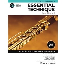 Essential Elements for Band Book 3 - Alto Clarinet
