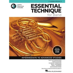 Essential Elements for Band Book 3 - French Horn