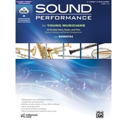 Sound Performance for Young Musicians - Clarinet & Bass Clarinet