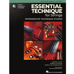 Essential Elements for Strings Book 3 - Conductor