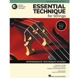 Essential Elements for Strings Book 3 - Bass